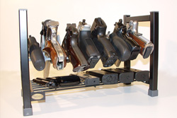 Hyskore Mega Stacking Pistol Rack Pistol Cradle Gun Holder Range Gear Gun Safe 